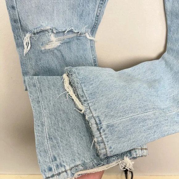 AGOLDE Womens  23 Riley High Rise Straight Crop Jean - Picture 13 of 16